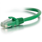 3ft Cat5e Snagless Unshielded (UTP) Network Patch Cable - Green - Category 5e for Network Device - RJ-45 Male - RJ-45 Male - 3ft - Green