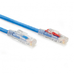 GigaTrue 3 CAT6 550-MHz Lockable Patch Cable (UTP)  Blue 25-ft. (7.6-m) - Category 6 for Network Device - Patch Cable - 25 ft - 1 x RJ-45 Male Network - 1 x RJ-45 Male Network - Blue