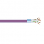 CAT6 400-MHZ SOLID CABLE F /UTP PVC VIOLET 1000-FT. SPOOL