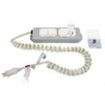 4-Outlets Medical Grade Power Strip - NEMA 5-15P - 4 NEMA 5-15R Hospital Grade - 8ft