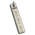 Lite Waber 6 Outlets Power Strip - NEMA 5-15P - 6 NEMA 5-15R - 15ft