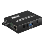 Fiber Optic 10/100BastT to 100BaseFX-ST Multimode Media Converter 2km 1310nm - Fiber media converter - Ethernet Fast Ethernet - 10Base-T 100Base-FX 100Base-TX - RJ-45 / ST - up to 1.2 miles