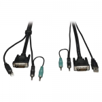 15 feet DVI/USB Audio KVM Cable Kit Retail