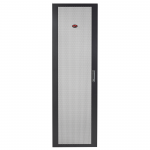 NetShelter SV 42U 800mm Wide Perforated Flat Door Black - 42U Wide External - Black