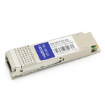 Brocade 40G-QSFP-SR4 Compatible QSFP+ Transceiver - QSFP+ transceiver module ( equivalent to: Brocade 40G-QSFP-SR4 ) - 40GBASE-SR - MPO multi-mode - up to 490 ft - 850 nm - for Brocade ICX 7750-26Q 7750-48C 7750-48F; VDX 6740 6740T 6740T-1G