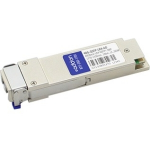 Brocade 40G-QSFP-LR4 Compatible QSFP+ Transceiver - QSFP+ transceiver module ( equivalent to: Brocade 40G-QSFP-LR4 ) - 40GBase-LR4 - LC single mode - up to 6.2 miles - 1270-1330 nm - for Brocade ICX 7750-26Q 7750-48C 7750-48F; NetIron MLX-16 MLX-32 ML