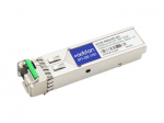 SFP (mini-GBIC) transceiver module (equivalent to: Ciena XCVR-080U49) - GigE - 1000Base-BX - LC single-mode - up to 49.7 miles - 1490 (TX) / 1550 (RX) nm - TAA Compliant - for Ciena ActivEdge 3920 Service Delivery Switch