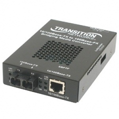 Stand-Alone 10/100 Bridging - Fiber media converter - Ethernet Fast Ethernet - 10Base-T 100Base-FX 100Base-TX - RJ-45 / ST multi-mode - up to 1.2 miles - 1300 nm