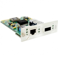 10GBase-TX to Open XFP Port Managed Media Converter Card - 1 x Network (RJ-45) - No - 10GBase-X 10GBase-T - 1 x Expansion Slots - 1x XFP Slots - Internal