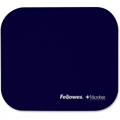 Microban Mouse Pad - 8 inch x 9 inch x 0.1 inch Dimension - Navy - Wear Resistant Tear Resistant