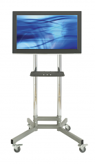 MOBILE CART F/ PLASMA LCD LED DIGITAL SIGNAGE VIDEO CONFERENCING