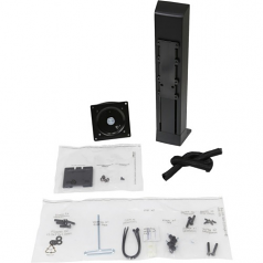 WorkFit Single HD Monitor Kit - Mounting kit for LCD display - black - screen size: up to 30 inch