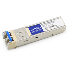 F5 F5-UPG-SFPLX-R Compatible SFP Transceiver - SFP (mini-GBIC) transceiver module ( equivalent to: F5 Networks F5-UPG-SFPLX-R ) - 1000Base-LX - LC single mode - up to 6.2 miles - 1310 nm - for F5 BIG-IP Local Traffic Manager 34XX v9 Local Traffic Manager