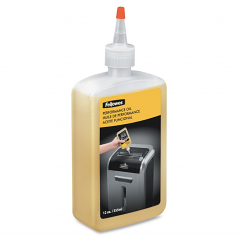 POWERSHRED LUBRICANT BOTTLED OIL FOR ALL CROSS CUT PAPERSHREDDER