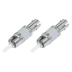 5dB ST/PC Fixed Male-Female SMF Fiber Attenuator 2-Pack - 2 Pack - 1 x ST/PC Male Network - 1 x ST/PC Female Network