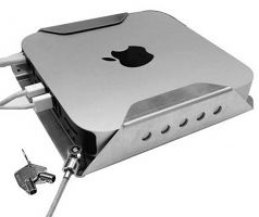 Mounting Bracket for Mac mini - Aluminum Steel - Silver