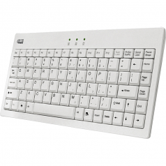 87KEY USB MINI KEYBOARD WHITE USB CONNECTOR USB TO PS/2 ADAPTER