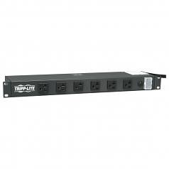 Power Strip Rackmount Metal 120V 5-20R 12 Outlet 15 feet Cord 1URM - Power distribution strip ( rack-mountable ) - AC 120 V - input: NEMA 5-20 - output connectors: 12 ( NEMA 5-20 ) - 1U - 19 inch - 15 ft