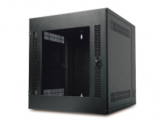 NetShelter WX - Rack (wall mount ventilated) - black - 13U - 19 inch - for P/N: SUA1000RM2U SUA1000RM2U-TU SUA1000RMI2U