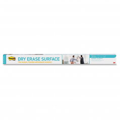 Post-it Dry Erase Surface - 36 inch x 48 inch White Film - 1 / Pack