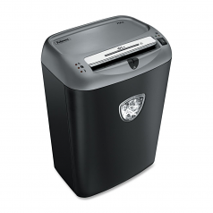 Powershred 75CS Cross-Cut Shredder - Shreds 12 sheets per pass into 5/32x 1-1/2 cross-cut particles (Security Level P-4)