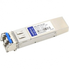 Myricom 10G-SFP-LR Compatible SFP+ Transceiver - SFP+ transceiver module (equivalent to: Myricom 10G-SFP-LR) - 10 GigE - 10GBase-LR - LC single-mode - up to 6.2 miles - 1310 nm