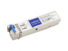 SFP (mini-GBIC) transceiver module (equivalent to: Ciena XCVR-A10U31) - GigE - 1000Base-BX - LC single-mode - up to 6.2 miles - 1550 (TX) / 1310 (RX) nm - TAA Compliant - for Ciena ActivEdge 3920 Service Delivery Switch