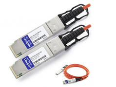 QSFP+ Module - For Optical Network Data Networking - 1 x 40GBase-AOC - Optical Fiber - 40 Gbps 40 Gigabit Ethernet