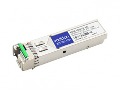 SFP (mini-GBIC) transceiver module (equivalent to: Ciena XCVR-080U49) - GigE - 1000Base-BX - LC single-mode - up to 49.7 miles - 1490 (TX) / 1550 (RX) nm - TAA Compliant - for Ciena ActivEdge 3920 Service Delivery Switch