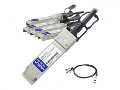 INTEL X4DACBL3 COMPATIBLE TAA COMPLIANT 40GBASE-CU QSFP+ TO 4XSFP+ DIRECT