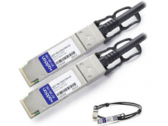 QSFP+ Module - For Data Networking - 1 x 40GBase-CU - Copper - 40 Gbps 40 Gigabit Ethernet