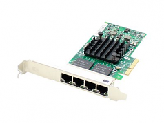 IBM 49Y4240 COMPARABLE 10/100/1000MBS QUAD OPEN RJ-45 PORT 100M PCIE X4 NE