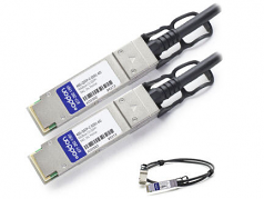 Twinaxial cable - QSFP+ - QSFP+ - 3.3 ft - active cable (signal regeneration) - for Brocade ICX 6610-24 6610-48 6650-32 6650-40 6650-48 6650-56 6650-80