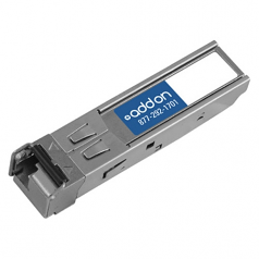 Brocade E1MG-BXD Compatible SFP Transceiver - SFP (mini-GBIC) transceiver module (equivalent to: Brocade E1MG-BXD) - GigE - 1000Base-BX - LC single-mode - up to 6.2 miles - 1310 / 1490 nm