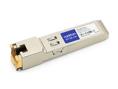 Meraki SFP-1GB-TX Compatible SFP Transceiver - SFP (mini-GBIC) transceiver module (equivalent to: Meraki MA-SFP-1GB-TX) - GigE - 1000Base-TX - RJ-45 - up to 328 ft