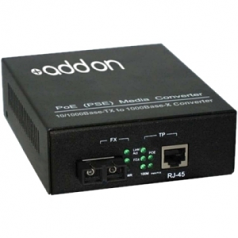 1Gbs 1 RJ-45 to 1 SC Media Converter - Fiber media converter - Gigabit Ethernet - 1000Base-LX 1000Base-TX - RJ-45 / SC single-mode - up to 12.4 miles - 1310 nm