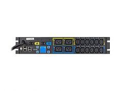 ePDU MI - Power distribution unit (rack-mountable) - AC 200-240 V - 5.76 kW - 1-phase - Ethernet 10/100 RS-232 - input: NEMA L6-30 - output connectors: 16 (IEC 60320 C13 IEC 60320 C19) - 2U - 10 ft