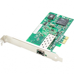 INDUSTRY STANDARD 1GBS SINGLE OPEN SFP PORT 550M MMF PCIE X4 NETWORK INTER