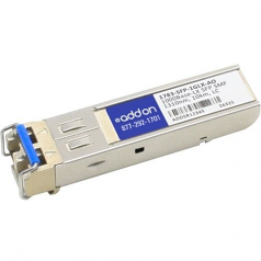 SFP (mini-GBIC) transceiver module - GigE - 1000Base-LX - LC single-mode - up to 6.2 miles - 1310 nm