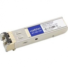 Alcatel 1AB187280063 Compatible SFP Transceiver - SFP (mini-GBIC) transceiver module (equivalent to: Alcatel-Lucent 1AB187280063) - Gigabit Ethernet - 1000Base-SX - LC multi-mode - up to 1800 ft - 850 nm