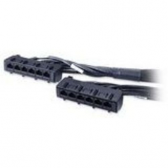 Data Distribution Cable - Network cable - TAA Compliant - RJ-45 (F) to RJ-45 (F) - 7 ft - UTP - CAT 6 - black