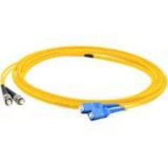 40M SC (MALE) TO ST (MALE) YELLOW OS2 DUPLEX RISER FIBER PATCH CABLE