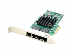 Intel E1G44HT Comparable Quad RJ-45 Port PCIe NIC - Network adapter - PCIe x4 - 1000Base-T x 4