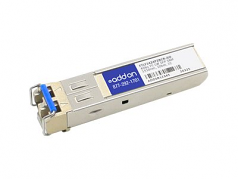 SFP (mini-GBIC) transceiver module (equivalent to: Finisar FTLF1424P2BCR) - 4Gb Fibre Channel (LW) - Fibre Channel - LC single-mode - up to 6.2 miles - 1310 nm - TAA Compliant