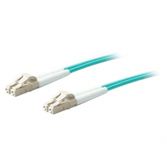 2m Laser-Optomized Multi-Mode fiber (LOMM) Duplex LC/LC OM4 Aqua Patch Cable - Fiber Optic for Network Device - 2m - 2 x LC Male Network - 2 x LC Male Network - Aqua