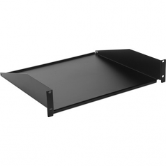 S SERIES 19INCH UTILITY SHELF 16INCHD 50LB BLACK