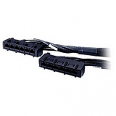 Data Distribution Cable - Network cable - RJ-45 (F) to RJ-45 (F) - 15 ft - UTP - CAT 6 - black