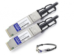 QSFP+ Module - For Data Networking - 1 x 40GBase-CU - Copper - 40 Gbps 40 Gigabit Ethernet