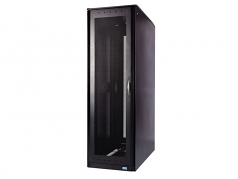 S-Series Rack: 42U 24 inch W 42 inch D With Side Panels - 42U Wide - Black