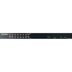 KVM Switch - 16 Computer(s) - 1600 x 1200 - 16 x Network (RJ-45) - 2 x PS/2 Port - 2 x USB1 x VGA